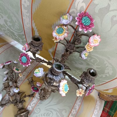 French cherub wall sconces - Image 3