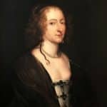 Van Dyck Portraits Lady Frances Seymour Studio Of Sir Anthony Van Dyck Dutch Golden Age 17th Oil Paintings 17th cent oil paintings Antique Art