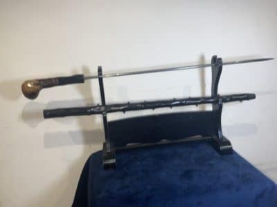 IRISH BLACKTHORN WALKING STICK SWORD STICK - Image 14
