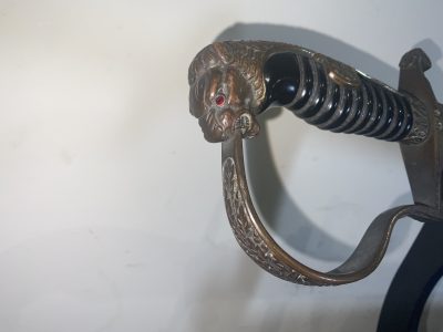 GERMAN OFFICERS 2WW SWORD & SCABBARD - Image 3