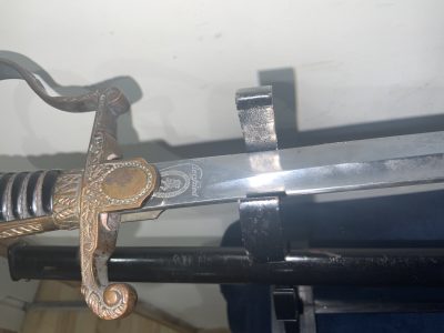 GERMAN OFFICERS 2WW SWORD & SCABBARD - Image 13