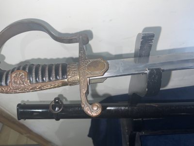 GERMAN OFFICERS 2WW SWORD & SCABBARD - Image 14