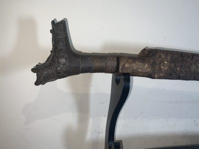 HEAD HUNTERS PARANG AND CARVED SCABBARD - Image 2