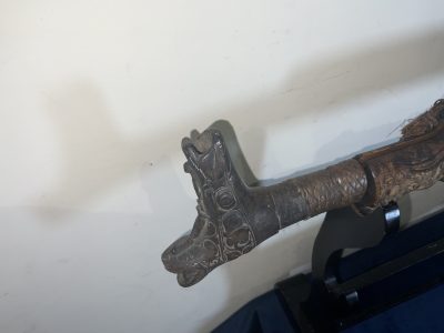 HEAD HUNTERS PARANG AND CARVED SCABBARD - Image 4