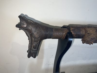 HEAD HUNTERS PARANG AND CARVED SCABBARD - Image 10