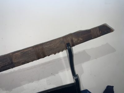 HEAD HUNTERS PARANG AND CARVED SCABBARD - Image 13