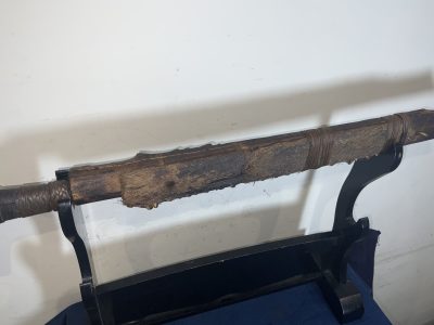 HEAD HUNTERS PARANG AND CARVED SCABBARD - Image 14