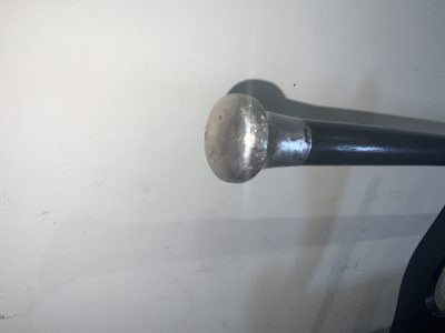 GENTLEMAN’S EBONY WALKING STICK SWORD STICK - Image 9
