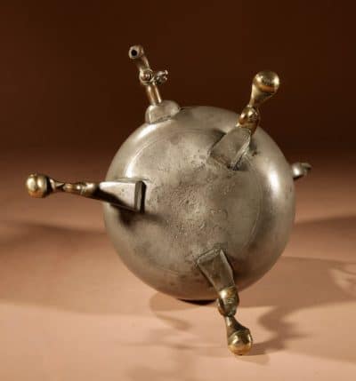 Rare Dutch Pewter And bronze “Kraantjeskan” (Samovar / Coffee / Tea Urn) Circa 1750. - Image 3