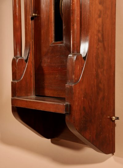   Art Nouveau / Art Deco Architectural Design Dutch / German Wall Clock Circa 1900/20 - Image 5