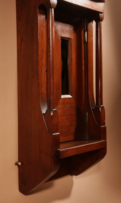   Art Nouveau / Art Deco Architectural Design Dutch / German Wall Clock Circa 1900/20 - Image 9