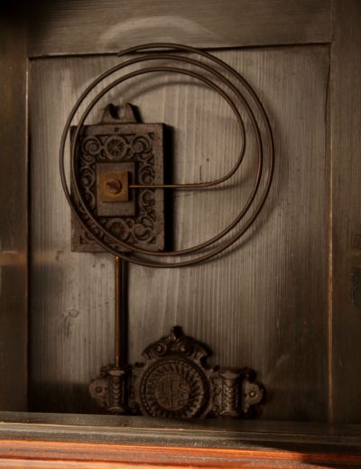   Art Nouveau / Art Deco Architectural Design Dutch / German Wall Clock Circa 1900/20 - Image 11