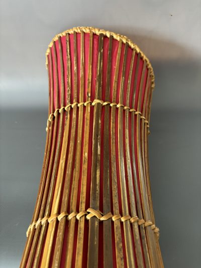 Mid Century Bamboo Floor Lamp c1960s - Image 6