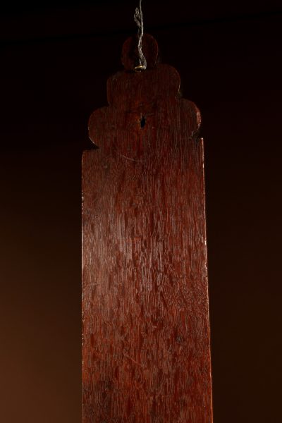 Wedding Love Gift Very Fine Chip Carved Oak Dutch mangling Board 18th/19th Century. - Image 8
