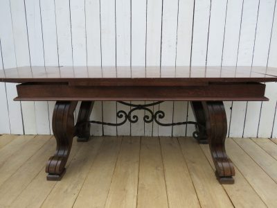 Spanish Oak Extending Dining Table - Image 2