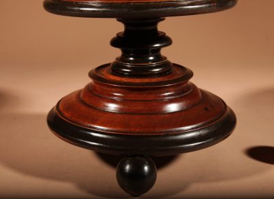 A Beautiful Walnut And Ebonised Tea Stove Bucket/Peat Bucket Planter/Jardinière. - Image 6