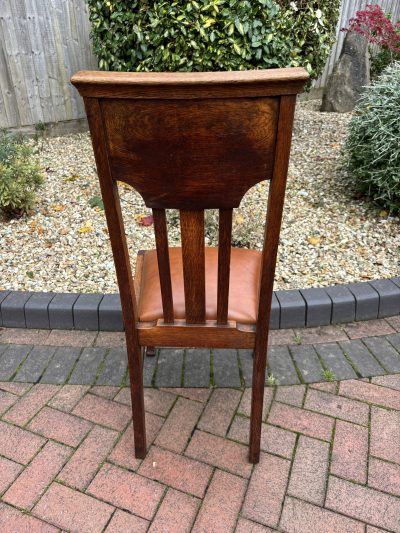 Set of Six Arts & Crafts Dining Chairs - Image 7