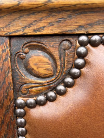 Set of Six Arts & Crafts Dining Chairs - Image 2