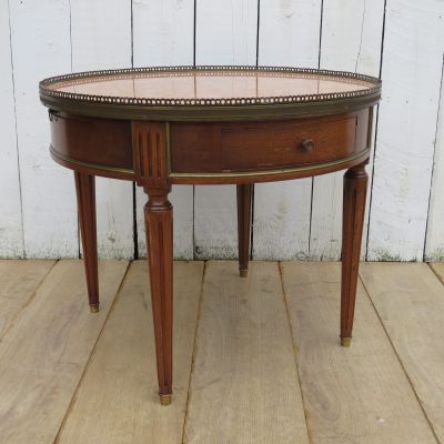 French Marble Top Gueridon Games Table