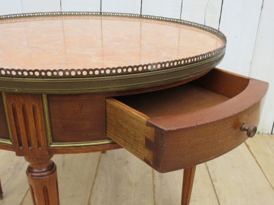 French Marble Top Gueridon Games Table - Image 4
