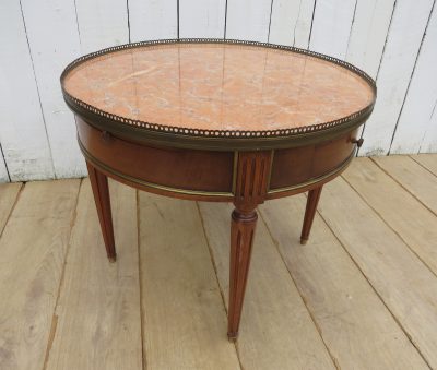 French Marble Top Gueridon Games Table - Image 8