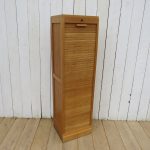 French Oak Tambour Front Filing Cabinet Antique Cabinets