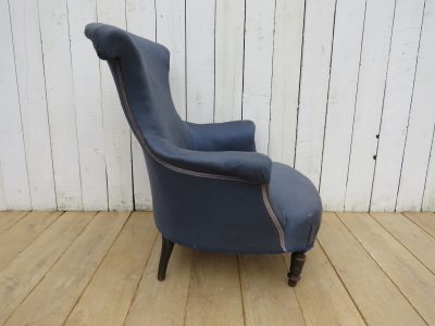 Antique French Napoleon III Armchair - Image 5