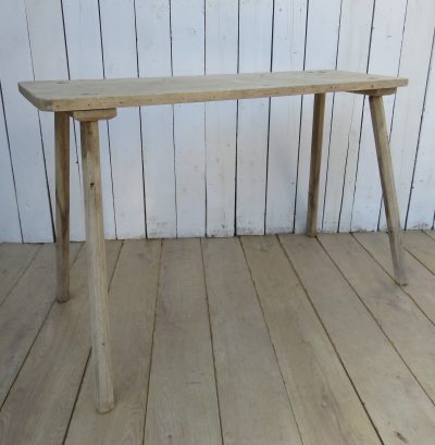 Antique French Laundry Console Table