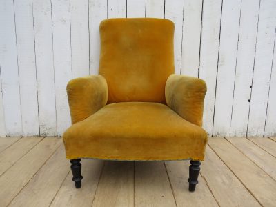 Antique French Napoleon III Armchair - Image 2