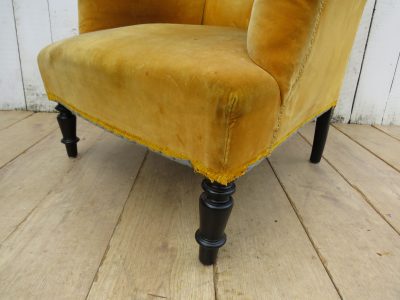 Antique French Napoleon III Armchair - Image 4