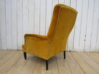 Antique French Napoleon III Armchair - Image 3