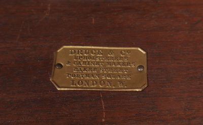 Large Sheraton Style Mahogany Serving Table - Image 11