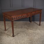Large Sheraton Style Mahogany Serving Table Hall Table Antique Furniture