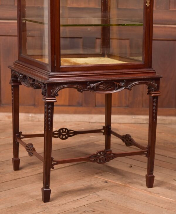 Edwardian Mahogany Bijouterie / Display Cabinet SAI2776 - Image 14