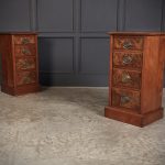Pair of Walnut Bedside Chests Antique Chest Of Drawers