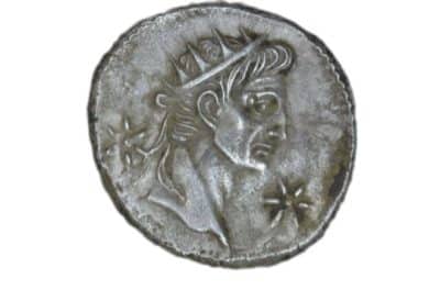 Ancient Silver Coin Caligula With Certificate - Image 2