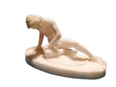 19th Century Marble Warrior Sculpture