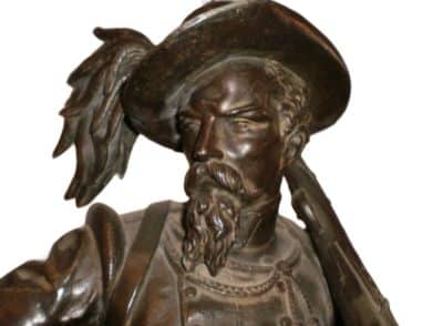 19th Century Large American Confederate Soldier Sculpture - Image 2