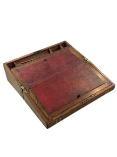 Antique English Wooden Writing Box