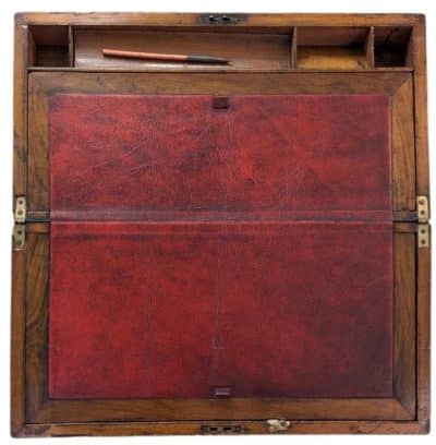 Antique English Wooden Writing Box - Image 3