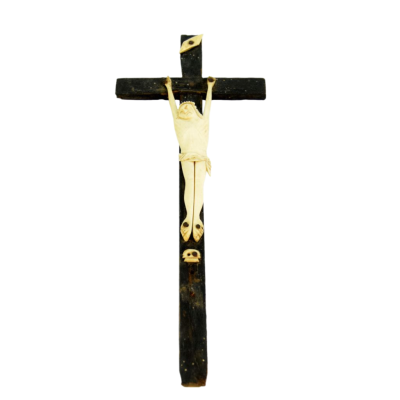 18th Century BONE Crucifix - Image 4