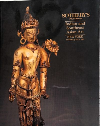 Sotheby’s ~ Indian and South-East Asian Art ~ New York ~ 02. 06. 1992