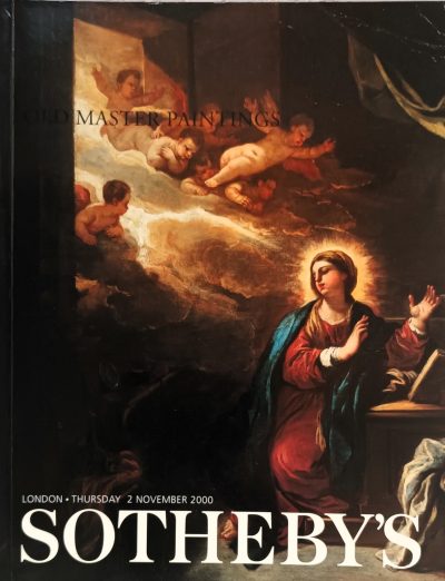 Sotheby’s ~ Old Master Paintings ~ London ~ 02. 11. 2000