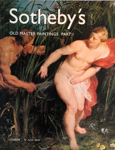 Sotheby’s ~ Old Master Paintings ~ Part I ~ London ~ 12. 07. 2001