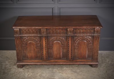 Solid Oak Coffer - Image 2
