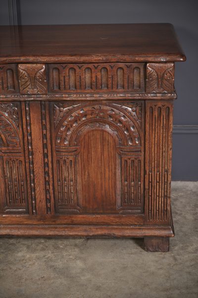 Solid Oak Coffer - Image 3