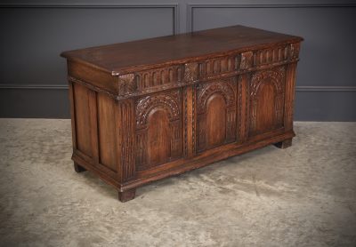Solid Oak Coffer