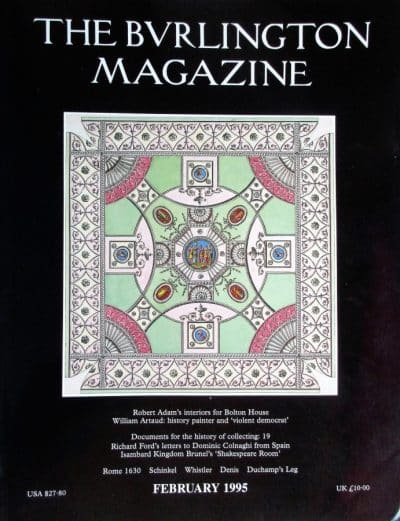 The Burlington Magazine February 1995