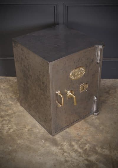 Victorian Polished Iron Safe