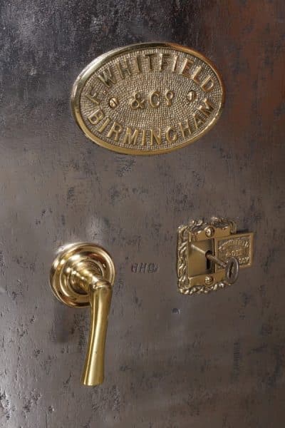 Victorian Polished Iron Safe - Image 11